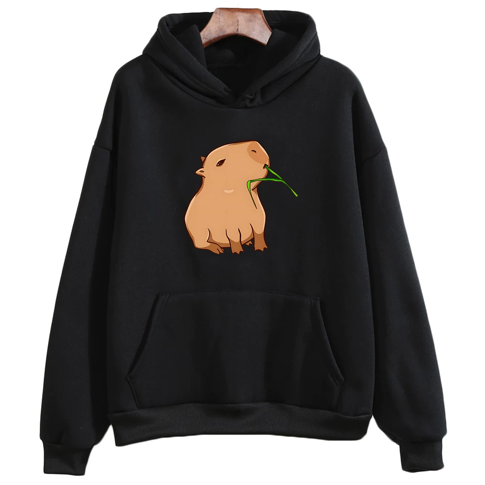 Смешная Capybara принт худи женский/мужской каваяй картина OPS SWE