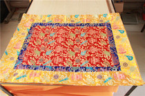 Yang Jin Beim fabric art fabric decoration fabric cushion red double fish eight treasure tablecloth 40*30 can be customized