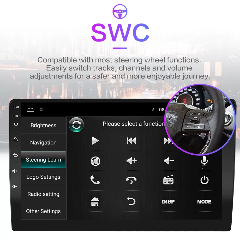8-ядерный 4G + 64G 2DIN Android 9.0 мультимедийный автомобильный плеер