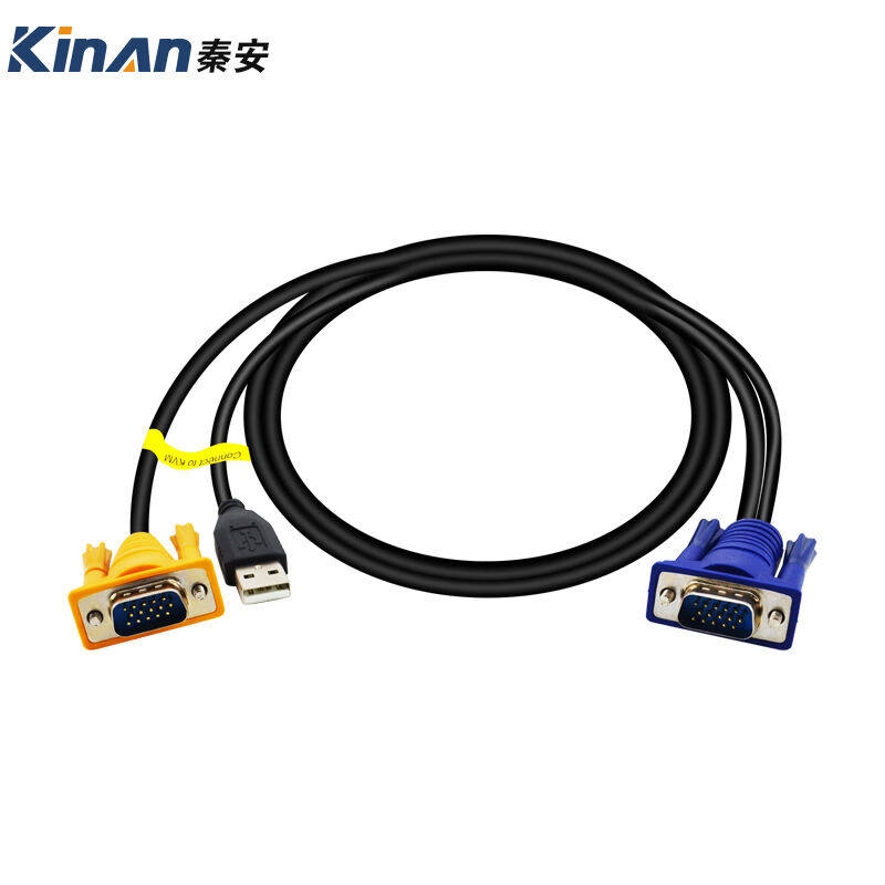 Qin An (KINAN) kvm switcher VGA signal line 1 8 m (support for Qinan KVM device only) -Taobao