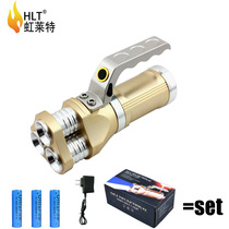 Factory high-power strong light portable lamp T6 long-range miners lamp 500 meters strong light searchlight rechargeable fishing light