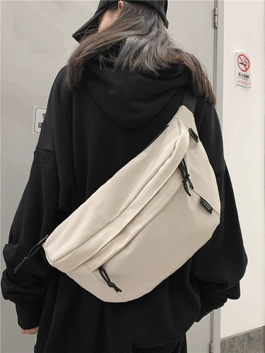 Tide, брендовый ремешок для сумки, вместительная и большая японская нагрудная сумка, универсальный рюкзак, поясная сумка, сумка на одно плечо, простой и элегантный дизайн