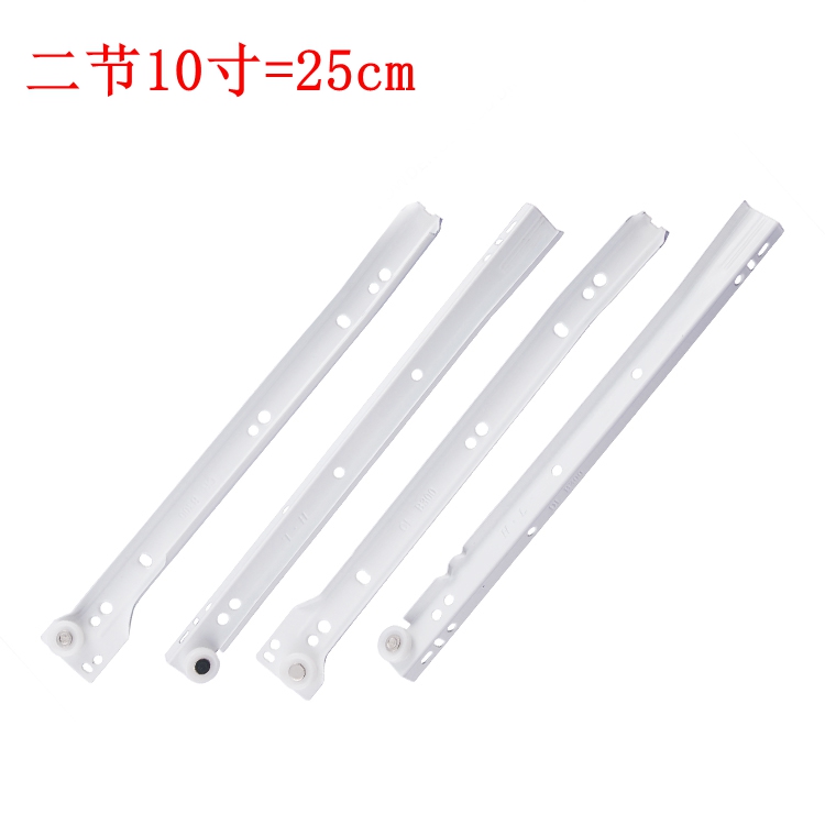 The two - tip guide track track slide track at the top state drawer silent thickening computer table closet keyboard 10 inches = 25cm