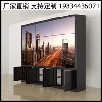 Monitor TV wall cabinet customized machine wall screen wall monitoring cabinet LCD splicing screen landing bracket cabinet customized