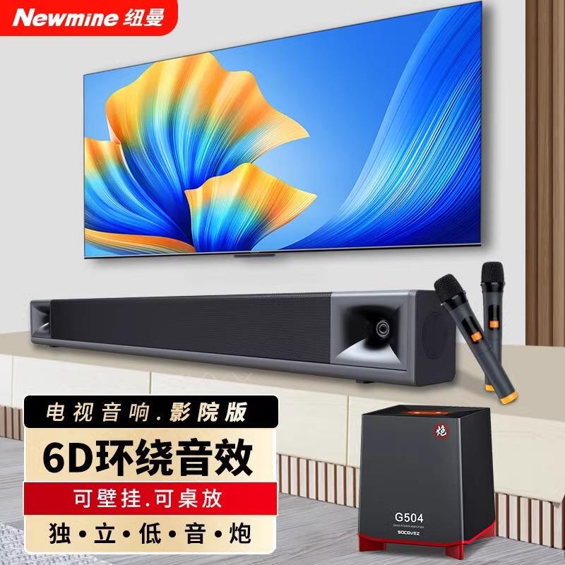 Newman Tv Soundbar Living Room Home Theater Karaoke Bluetooth Computer Projector Subwoofer Speaker