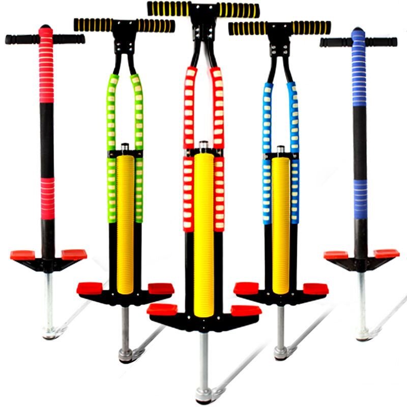 Child bounce jumper frog jumps ball single bounce jump rod children toy doll jump rod student bounce rod