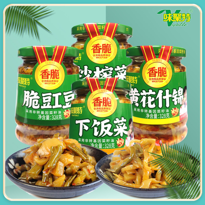 味聚特下饭菜罐装小菜328g