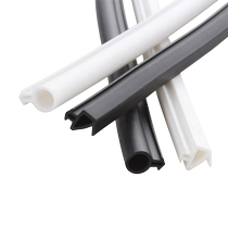 Plastic steel door and window sealing strips to prevent horizontal opening of windows slot-type O-shaped strips aluminum alloy windows to prevent wind leakage and antifreeze strips
