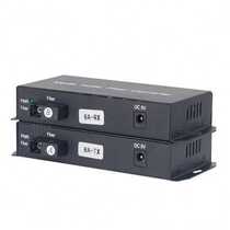 New factory promotes the factory promotes a pair of 8-way forward one-way lotus head voice broadcast grade optical transceiver to fiber optic transceiver