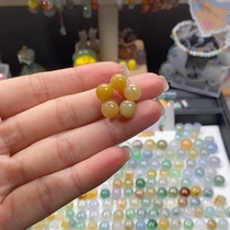 Natural yellow ball beads card 7 plus default defect leakage buyout price