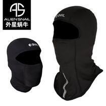 AS Alien Snail Motorcycle Hood Ice Silk Sweat-absorbent Four Seasons Breathable Protective Helmet Lined Mens Cycling Mask