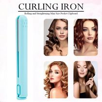Type-C Cordless Hair Curler Curling Straight Dual-purpose Po