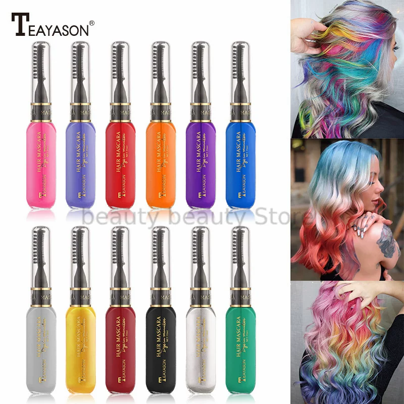 Teayason одноразовый краситель для волос без токсинов DIY TEMPOR