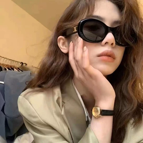 Ретро солнцезащитные очки на солнечной энергии, изысканный стиль, коллекция 2023, кошачий глаз, защита от ультрафиолета