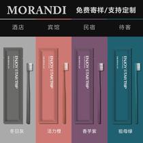 Hotel disposable toothbrush B&B hotel hospitality soft-bristled toothbrush toothpaste comb travel toiletry portable set