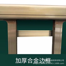 Push-pull blackboard teaching writing blackboard left and right movement push-pull blackboard classroom green board whiteboard 1 3 by 4 meters