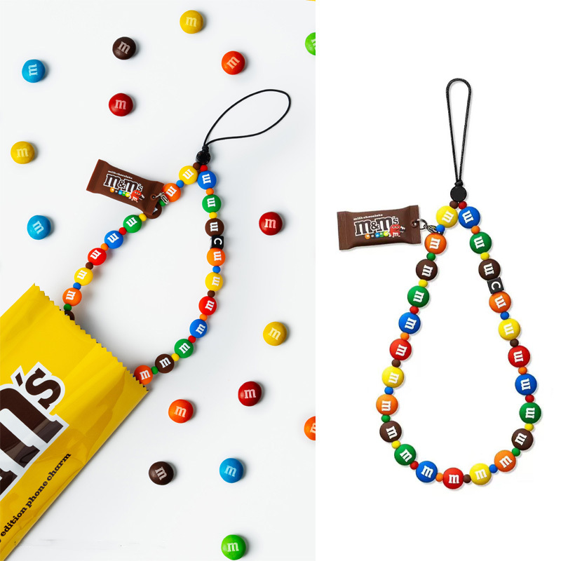 M&Ms Rainbow M&M Tamagotchi Collectible Edition Wristband Bracelet Universal Phone Lanyard Chain