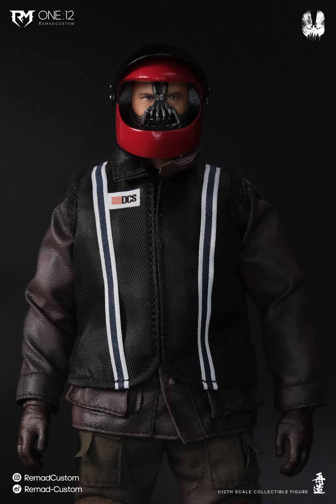 In Stock Remad Custom RM001 1/12 The Dark Knight Bane Action