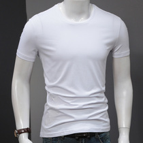 2021 summer new cotton mens T-shirt short sleeve embroidery pattern mens round neck half sleeve shirt trend