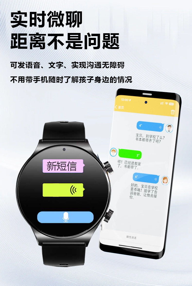 【 New Anti-drop Screen 】 Children's and Students' smartwatches for boys and girls in junior high school and high school, water-resistant 5G with SIM card insertion undefined