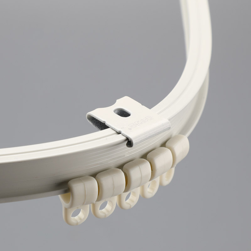 Beijing Curtain Factory Floating Windows Bendable hanging sand aluminum alloy Bend Rail Top-Mounted Arc U-shaped Curtain Track-Taobao