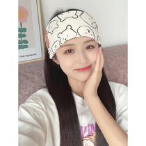 Confinement hairband Internet celebrity headscarf hat pregnant women autumn and winter spring and summer breathable postpartum forehead protection maternity thin pure cotton