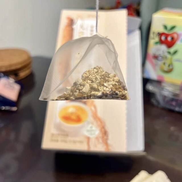 Qingcha Bay Ginseng Burdock Root Tangerine Peel Tea Office Tea Substitute Instant Drink Portable Individually Packaged 100g