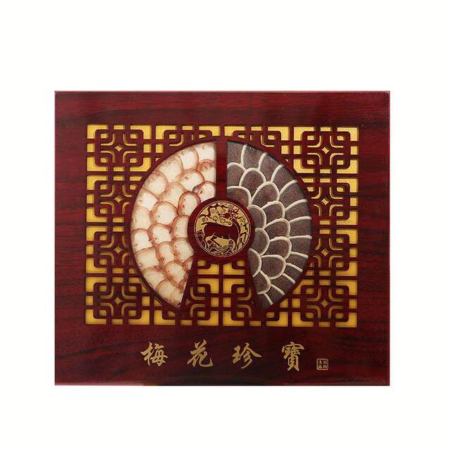 Northeastern Changbai Mountain Deer Antler Slices, Deer Whip Slices Gift Box, Jilin Deer Antler Gift Box, Blood Slices, Red Powder Slices for Soaking in Wine
