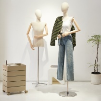 Korean clothing store model props womens clothing window display stand full body flat chest right angle shoulder flat shoulder doll model stand