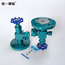 DN20 DN25 DN32 DN40 DN50 DN65 lined PTFE steel level gauge angle valve Frankock valve