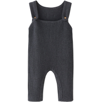 enhennbaby baby overalls knitted pants spring and autumn newborn jumpsuit dress male baby jumpsuit