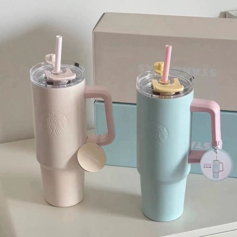 Starbucks Cup 2026 Summer New Product Insulated Cup Ice Cup Large Capacity Portable Car Water Cup Gift