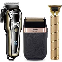 Kemei Clipper Electric Hair Trimmer for men Electric shaver