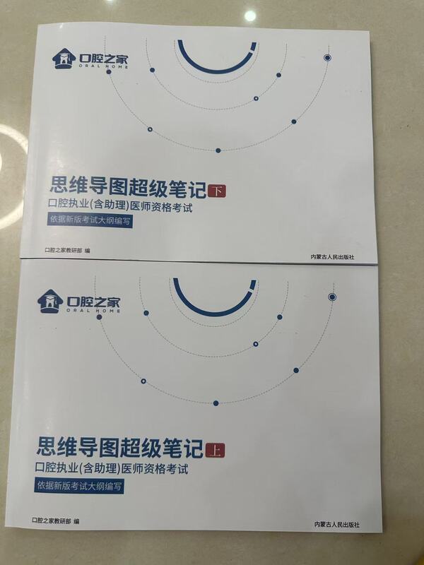 2026 Oral Health Home Practitioner Assistant Dentist Oral Mind Map Super Notes Volume 1 and 2 Oral Medicine Exam Guide Book 17