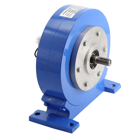 Force Measurement Base-Mounted Magnetic Powder Brake 24V Damping Electromagnetic Brake Simulated Load Air-Cooled Tension Controller