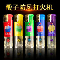 50 mixed windproof lighters thickened explosion-proof creative supermarket convenience store disposable lighter open flame