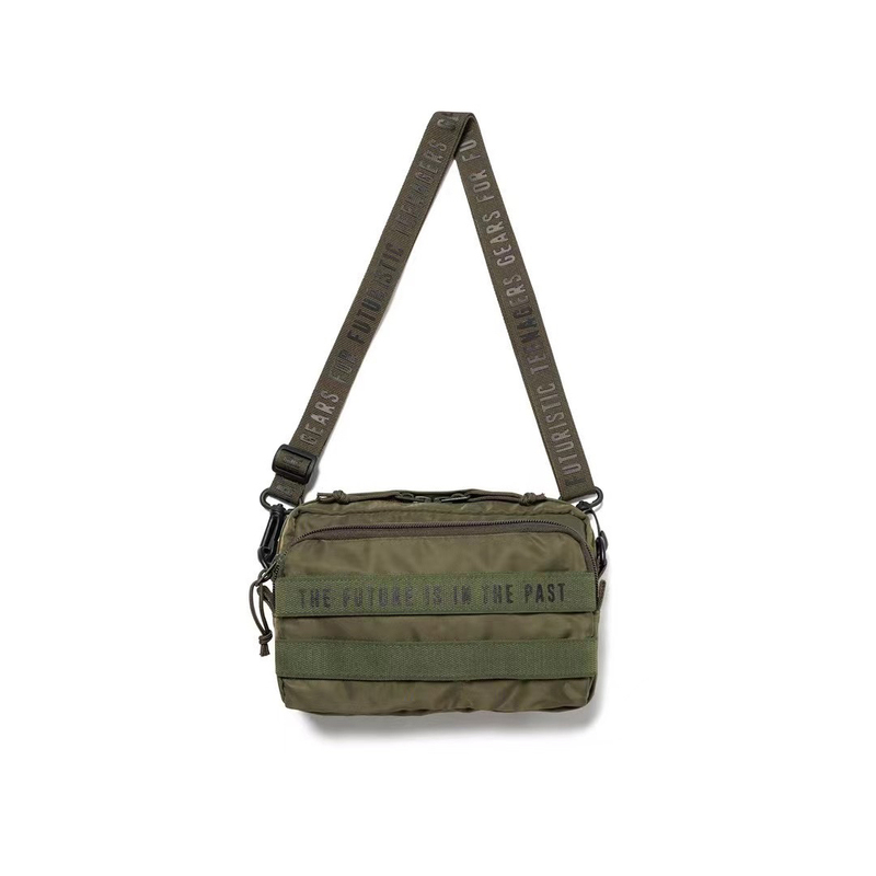 Human Made Military Pouch Nylon Interlayer Casual Velcro Snap Camera Bag Crossbody Bag Human Made Military Pouch Nylon Interlayer Casual Velcro Snap Camera Bag Crossbody Bag
