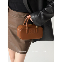 Official Website Small C&K Maillard Bowling Ball Pillow Bag for Women 2025 New Boston Shoulder Crossbody Handbag