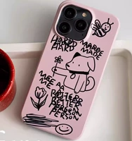 Пленка Shell Fine Hole Hard Shell Half Pack - ZL Pink Line Dog [большой отверстие для объектива, без кнопок]