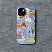 Пленковая оболочка - ZL Animal Mitue Painting [Большая дыра объектива, с кнопками]