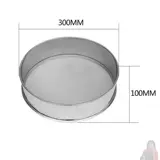 Вибрационное сито для порошка, маленькая просеивающая машина из нержавеющей стали, электрическое сито для порошка традиционной китайской медицины, вибрационный фильтр для пищевой муки