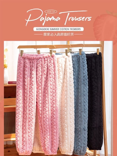 Модный комплект, демисезонная флисовая пижама для влюбленных, популярно в интернете