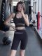Yoga clothing suit for women with chest pad 2026 new professional Pilates training clothing shorts fitness sports vest