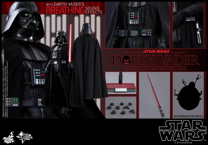 Ht Hottoys 1/6 Mms279 Star Wars 4 Darth Vader 1.0 Darth Vader Ht Hottoys 1/6 Mms279 Star Wars 4 Darth Vader 1.0 Darth Vader