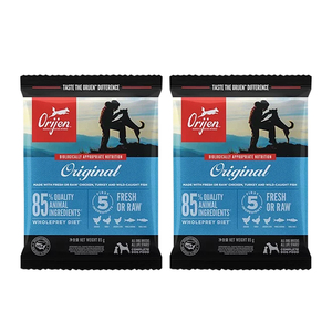 尝鲜！orijen渴望进口原味狗粮85g*2