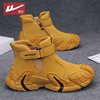 Pull-Back Martin Boots Men's Shoes Winter Outdoor Mountaineering Wear-Resistant Non-Slip Leather Shoes Work Safety Thick-Soled Work Boots