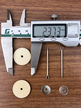 Doll Wooden Metal Joints Teddy Bear Doll Toy Joint Accessories Handmade Rotating Pin Joint Bolts