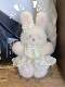 [Material Pack] Bib Rabbit Material Pack Original Design Handmade DIY Stuffed Doll Cute Rabbit Decoration Gift