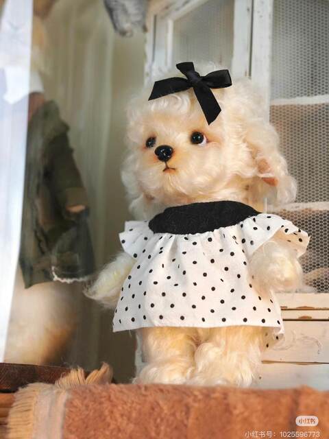 Handmade Black and White Polka Dot Baby Clothes Set