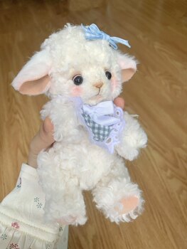 [Original Genuine Product]Three Thousand Is a Cat-Themed Handmade Doll, a Cute Little Sheep, Gift-Ready in a Box, Jointed Doll